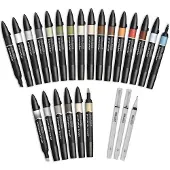 Winsor & Newton Promarker set, Interiors wallet 25+1pcs (25x)