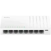 Cudy Switch GS108U (8 ports), Switch réseau, Blanc