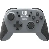 Hori Manette Sans Fil Gris pour Nintendo Switch