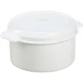 PLAST TEAM Vertriebs GmbH plast team Microwellendose Micro 1,5 Liter rund weiß/transparent