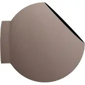 AYTM Pot de fleurs mural Globe Taupe | Ø17 cm