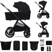 Kinderkraft Poussette combinée Nea 2 2in1 Midnigth Noir