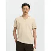 Selected T-Shirt beige / crème