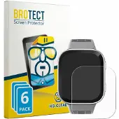 BROTECT Protection Clair, Film de protection pour smartwatch, Transparent