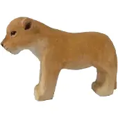 Wudimals Figurine Lionceau en bois