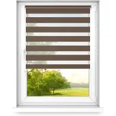 Time4blinds , Mini store, sans perçage, 1000x2500, Noix, côté Droite