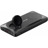 Swissten Powerbank 10 000 mAh, 2en1 pour Aplle Watch et Magsafe, noir 22013973