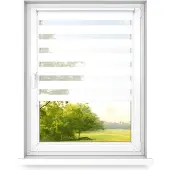 Time4blinds , Mini store, sans perçage, 500x2500, Blanc Classique, côté gauche