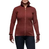 Woolpower Gilet Woolpower Full Zip Jacket 400 Rust Red-S