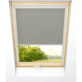 Time4blinds - Store fenêtre de toit occultant - 620x1432mm - Cardamome