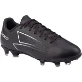 Jako Chaussures de football OPURA Academy FG/AG pour enfants - 5555, couleur : noir/blanc, taille : 33,5