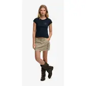Superdry Cargo Mini Skirt Beige XS Femme