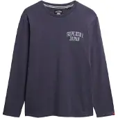 Superdry Athletic Ess Long Sleeve T-shirt Gris XL Homme