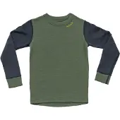 Devold Expedition Merino Long Sleeve T-shirt Vert 4 Years Enfants