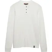 Superdry Grandad Long Sleeve T-shirt Blanc M Homme