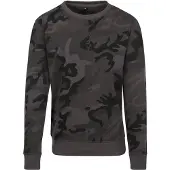 Build Your Brand Camo Sweatshirt Marron L Homme