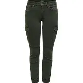 ONLY Jeans cargo 'ONLMissouri' vert foncé