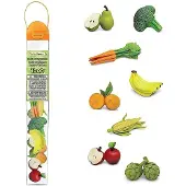 Safari Ltd Fruits & Vegetables TOOB, 3 ans, Fruits et légumes, Multicolore