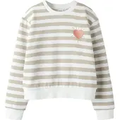Name it Sweat-shirt 'NKFBELL' mastic / pêche / blanc