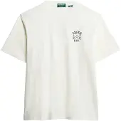 Superdry pour homme. M1012283A T-shirt blanc Athletic Club (S), Casuel, Coton, Manche courte
