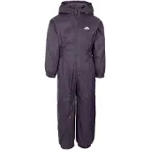 Trespass Dripdrop - Combinaison de pluie pour enfant gris foncé