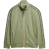 Superdry Veste de survêtement 'Tech Cult' beige clair / kaki / noir