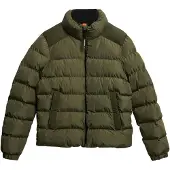 Superdry pour homme. M5012287A Veste polaire de sport verte (XL), Casuel, Polyester