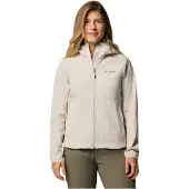 Columbia Heather Canyon Ii Softshell Jacket Beige M Femme