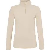 Protest Refabriz Half Zip Fleece Beige L Femme