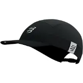 Compressport - Casquette légère - 5 Panel Light Cap Black - Noir