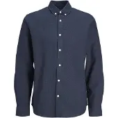 JJ REBEL Chemise 'JREBOSCAR' marine