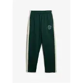 Superdry Pantalon 'Athletic Club' vert foncé / blanc cassé