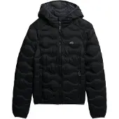 Superdry Veste mi-saison 'Fuji' gris clair / noir