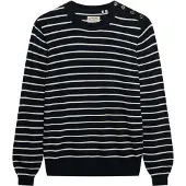 Superdry pour femme. W6110707A Pull essentiel marine (XS), Casuel, Viscose