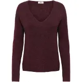JDY Pull-over 'JDYElanora' lie de vin