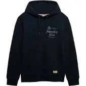 Superdry Sweat-shirt marine / gris clair