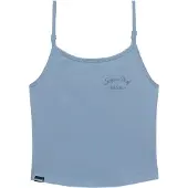 Superdry Femme Débardeur Athletics Essentials Bleu Taille: 38