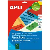 APLI étiquette Autocollante 105x148mm