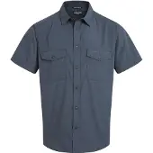 Craghoppers Kiwi Ii Short Sleeve Shirt Bleu L Homme