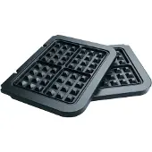 Cuisinart Plaques gaufres pour griddler GR4NE GR030E Anthracite / Chromé