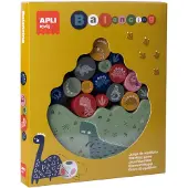 APLI Kids Dinosaurs Balance Puzzle 16 Units Clair Enfants