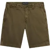 Superdry pour homme. M7110497A Short Utility vert foncé (34), Casuel, Coton