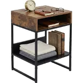 Relaxdays table de nuit (40 x 30 x 40 cm)
