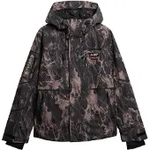 Superdry Veste outdoor marron / noir