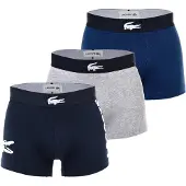Lacoste Boxers bleu marine / bleu nuit / gris chiné / blanc