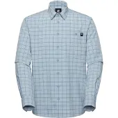 Mammut Lenni Long Sleeve Shirt Bleu S Homme