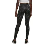 Urban Classics Leggings bleu fumé / noir / blanc
