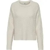 ONLY Pull-over 'JDYBigum' blanc cassé