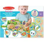 Melissa & Doug - Table D'activites En Bois Pour Tout-Petits - Theme Jungle