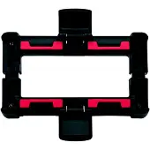 Vaude Uniklip Fixation System Pannier Rack Adapter Rose